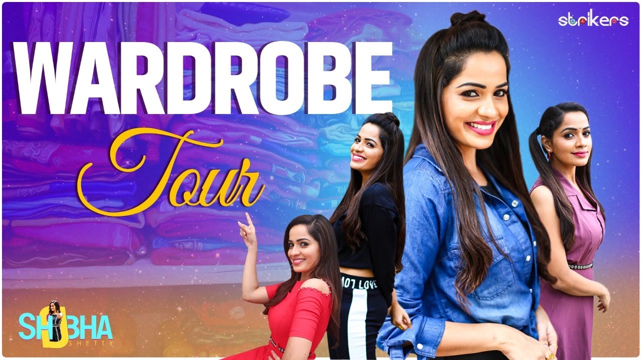 My Wardrobe Tour & Organization || Shobha Shetty || Strikers
