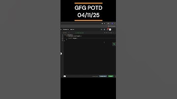 Frog Jump | GFG POTD | 04/11/2025 #coding #gfg #potd #java #cpp