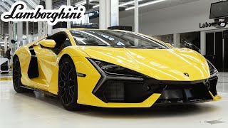 Lamborghini Revuelto Production in Italy, Expensive sportscar manufacturing