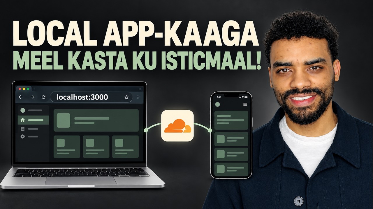 Baro CloudFlare Tunnel | Localhost-gaaga Ku Isticmaal Meel kaste