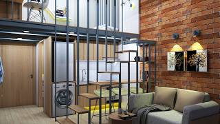 TINY APARTMENT 17sqm ( 182sqft MICRO APARTMENT TOUR ) | SPACE SAVING IDEAS | NEVER TOO SMALL