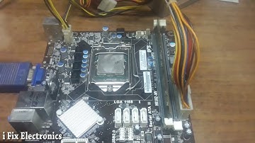 ECS H61 No Display issue SPD_VDD Missing