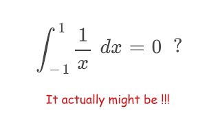 Cauchy Principal Value