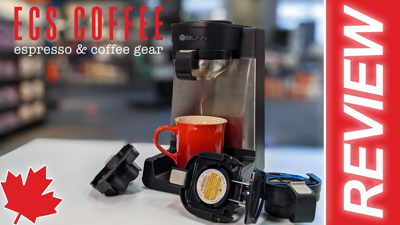 BUNN MCU My Cafe Single / K-Cup Coffee Maker K-Cup REVIEW 