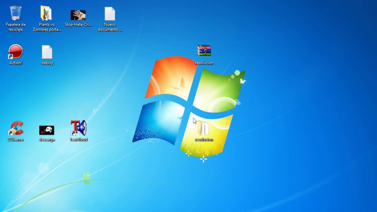 Aumentar Resolucion De Pantalla Windows 7 1366x768