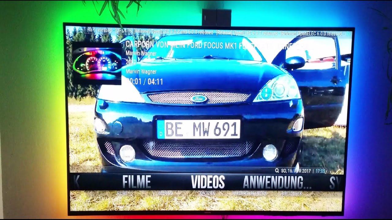 Ambilight nachrüsten Tutorial Deutsch German ws2801 Raspberry Pi 3 B Teil 5 Putty / HyperCon