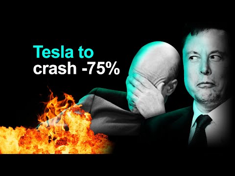 Tesla Stock Will Crash -75% Says BEAR 🤦‍♂️ thumbnail