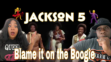 THE JACKSONS - BLAME IT ON THE BOOGIE (REACTION)