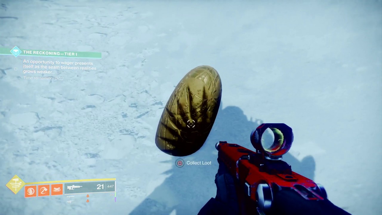 Dust Lore Entry 06 Location Reckoning Gold Egg (The Gate Destiny 2