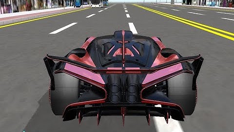 3D New Blue Bugatti Cars For Parking - 3D Driving Class Simulation game - Android ios gameplay