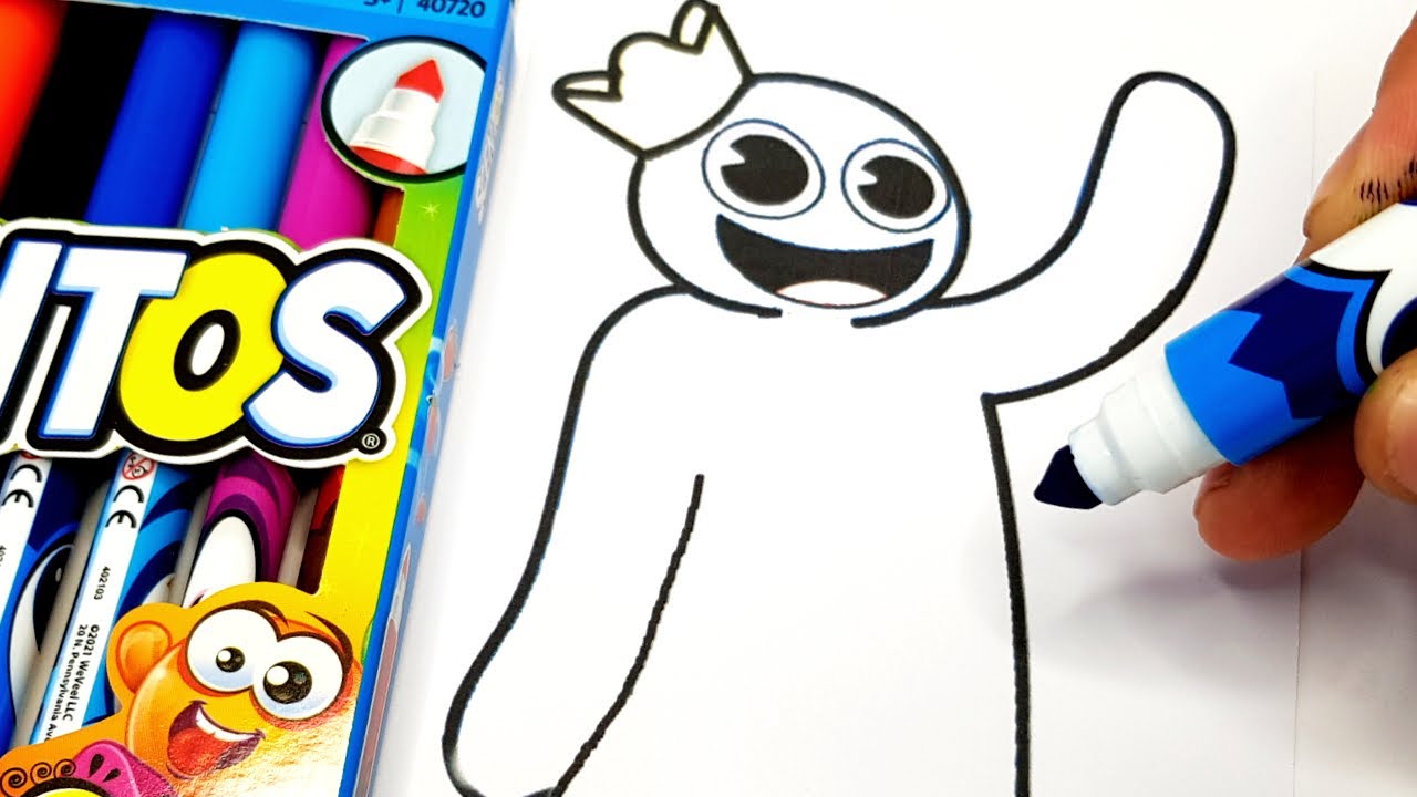 Rainbow Friends Roblox Characters Coloring Pages IMAGESEE