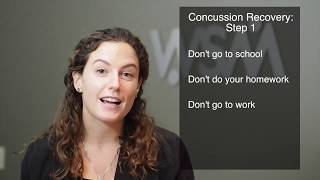 Initial Management of Acute Concussion for Adolescents and Young Adults