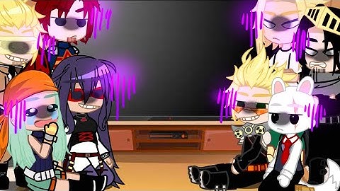 Pro Heroes Class 1-A and LOV react to ANSWERS!!! || mha/bnha || Gacha ||