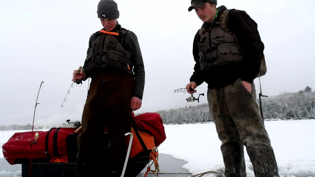 Lake Superior First Ice (Ice Fishing 2020)