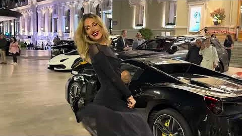 MONACO LADIES BEST SUPERCAR ARRIVALS & BILLIONAIRE LUXURY NIGHTLIFE