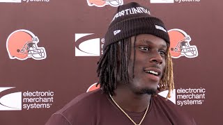 David Njoku’s excited about Deshaun Watson and blocking: Browns training camp
