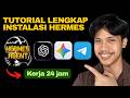 Cara TERMUDAH set up Hermes dengan Telegram di VPS