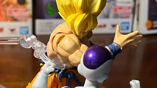 DBZ Stop Motion: Goku vs Frieza Part 2