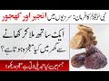 Benefits of eating dates and figs together | Anjeer Or Khajoor Aik Sath Khana | Farman e Nabvi saw