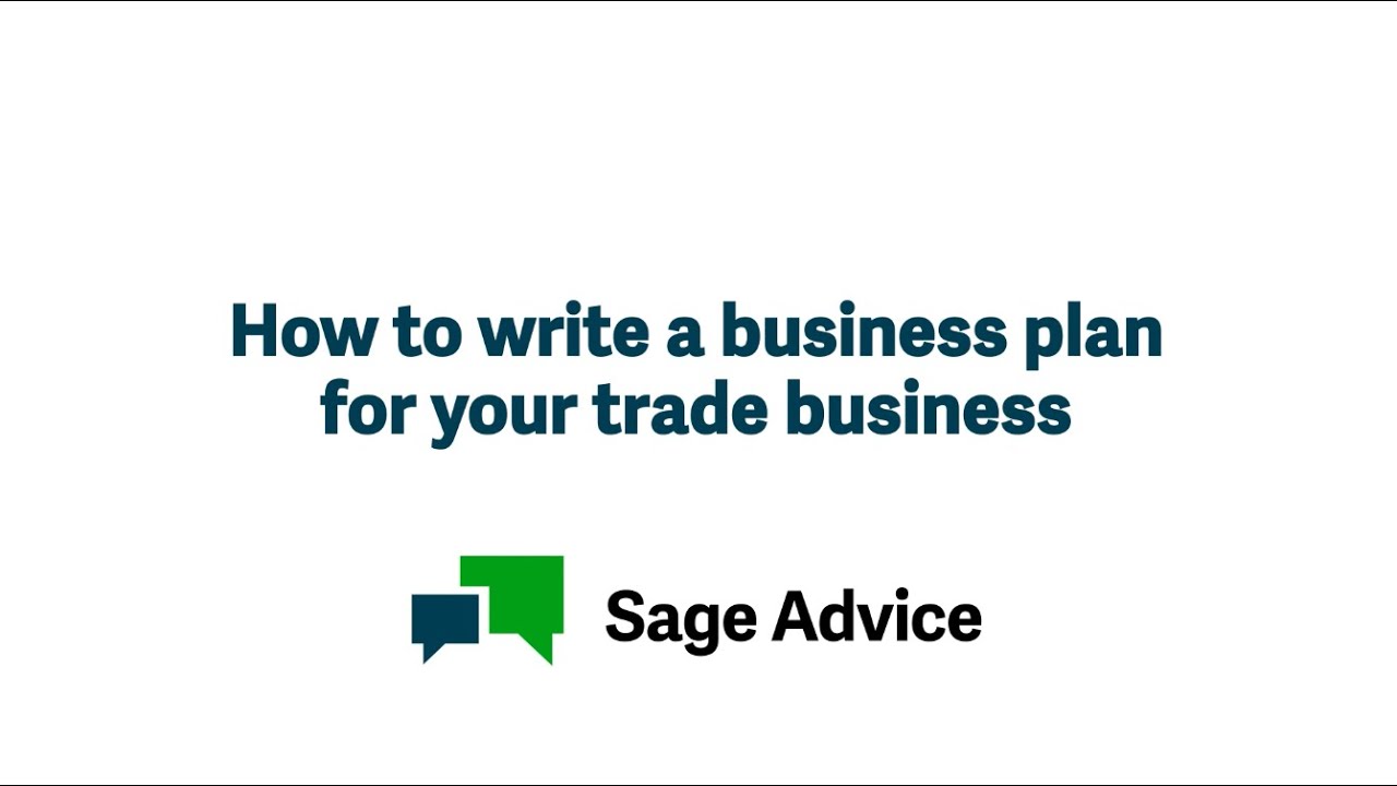 how to write a business plan for a trading company