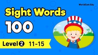 사이트워드 Sight Words 100 Level.2 Lesson 3 I 11.Aks 15.Before Ver. 0515 Easy English