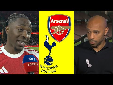 Arsenal Vs Tottenham 4 1 Tierry Henry S Insane Reaction As Arteta Smashes Spurs Eze Interview