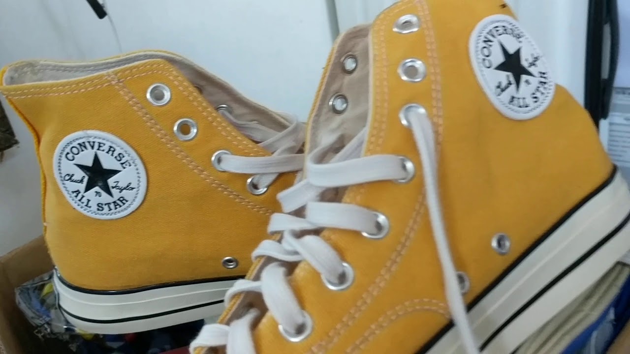 converse high sunflower