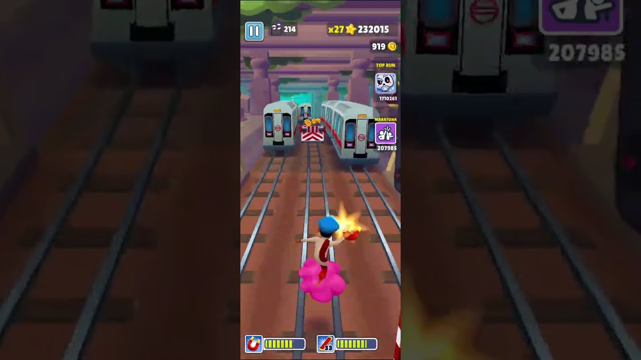 Subway surfers Marathon Mumbai 2021 Jay traje blue