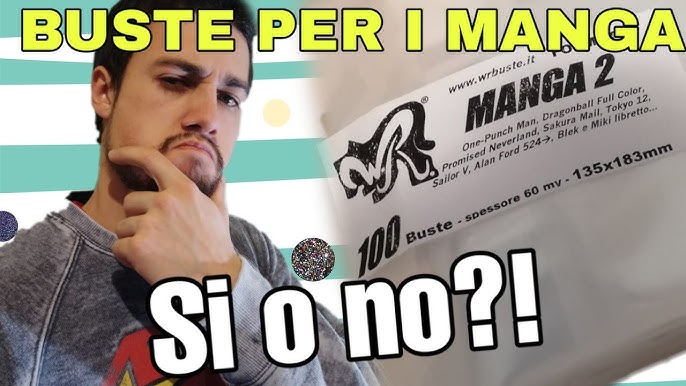 TUTTE le misure di buste per TUTTI i vostri manga !!! . TUTTE