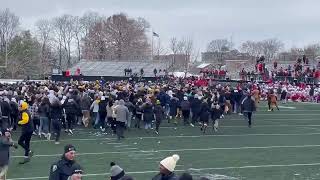 November 12, 2022 - Fans Storm the Field as DePauw Reclaims the Monon Bell