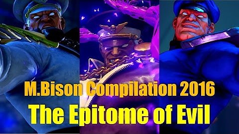 SF5 M.Bison Compilation 2016 "The Epitome of Evil"：ベガ