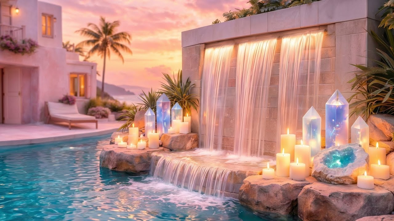 Звуки воды и эмбиент-пианино 🌙🌊 Расслабление, учёба и перезагрузка | Спокойный фон (3 часа)