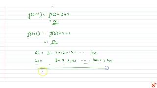 Let a,b,c`in`R. If `f(x)=ax^2+bx+c` and `a+b+c=3` and `f(x+y)=f(x)+f(y)+xy` then