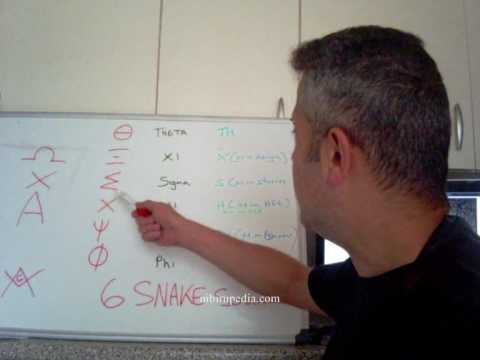 Freemason School Part 7 - GREEK Flying Snake Alphabet - Gorilla199