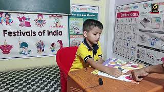 Rudra Giri | Nursery Class | Oral Test | FA-1 Oral Test 2026 | Kids Oral Skill | BGL Play School