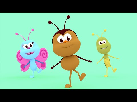 Feet Feet Feet - Songs For Kids & Nursery Rhymes | Boogie Bugs