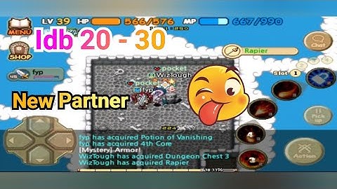 Dungeon | Idb05 | idb 20-30 | My new partner in idb | IMO | Twom