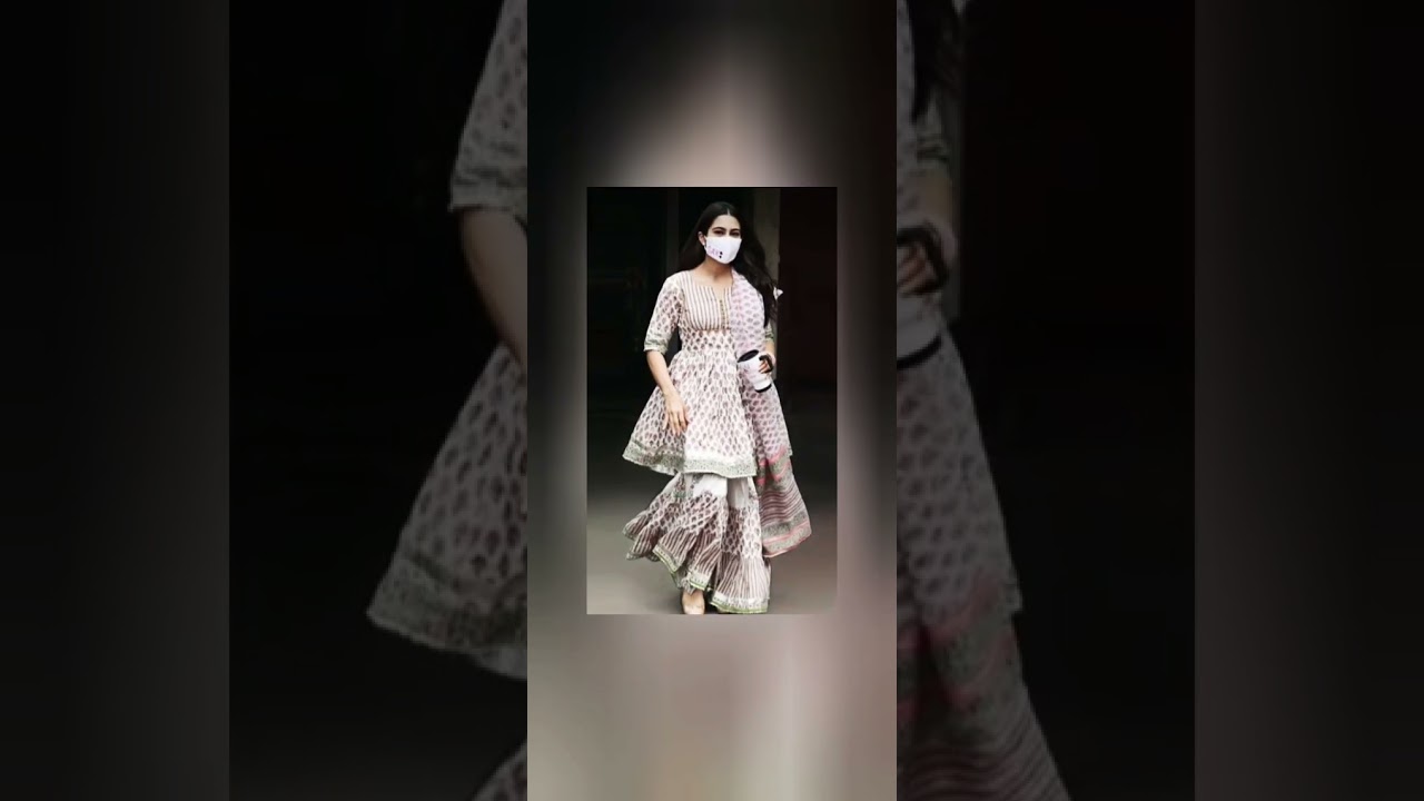 Stunning Ethnic Look》  Sara Ali Khan 