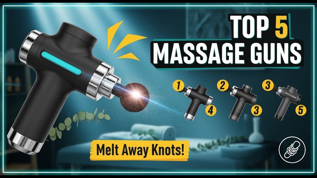 TOP 5 Best Deep Tissue Massage Guns 2026 | Melt Away Knots and Soothe ...