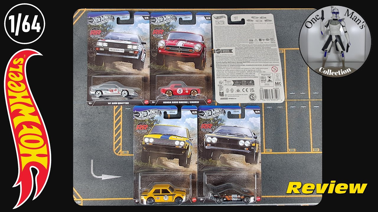 Обзор модели Hot Wheels Silver Series RR Rally Racers