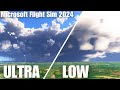 Side By Side Graphic Setting Comparison Microsoft Flight Sim 2024