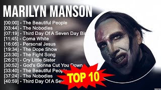 M.a.r.i.l.y.n M.a.n.s.o.n Greatest Hits ~ Top 100 Artists To Listen in 2023