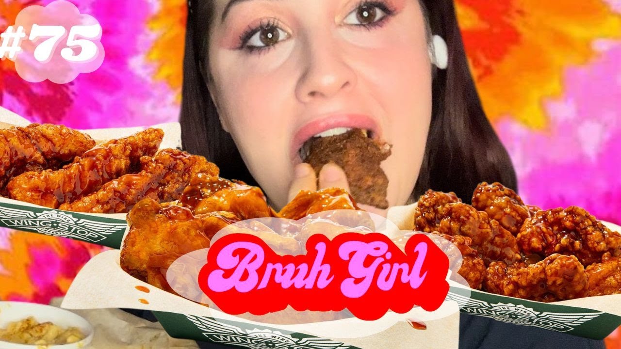 WINGSTOP MUKBANG & ASMR The Bruh Girl Experience Season 3 Episode 75