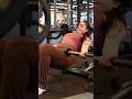 bicep workout with girl ❤️ #motivation #workout #gym #bodybuilding #shorts