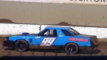 Street Stock 1979 Mercury Zephyr Futura aka "Blue Nightmare" Dirt Trackin 2018