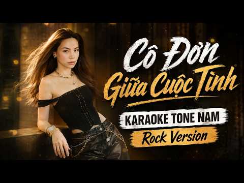 [KARAOKE TONE NAM] Cô Đơn Giữa Cuộc Tình (Rock Version) - Hồ Ngọc Hà x Nguyễn Hồng Thuận