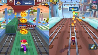 Subway Surfers V/S Subway Princess Runner 🐱- Who Is The Best? | Android/iOS Gameplay HD screenshot 5