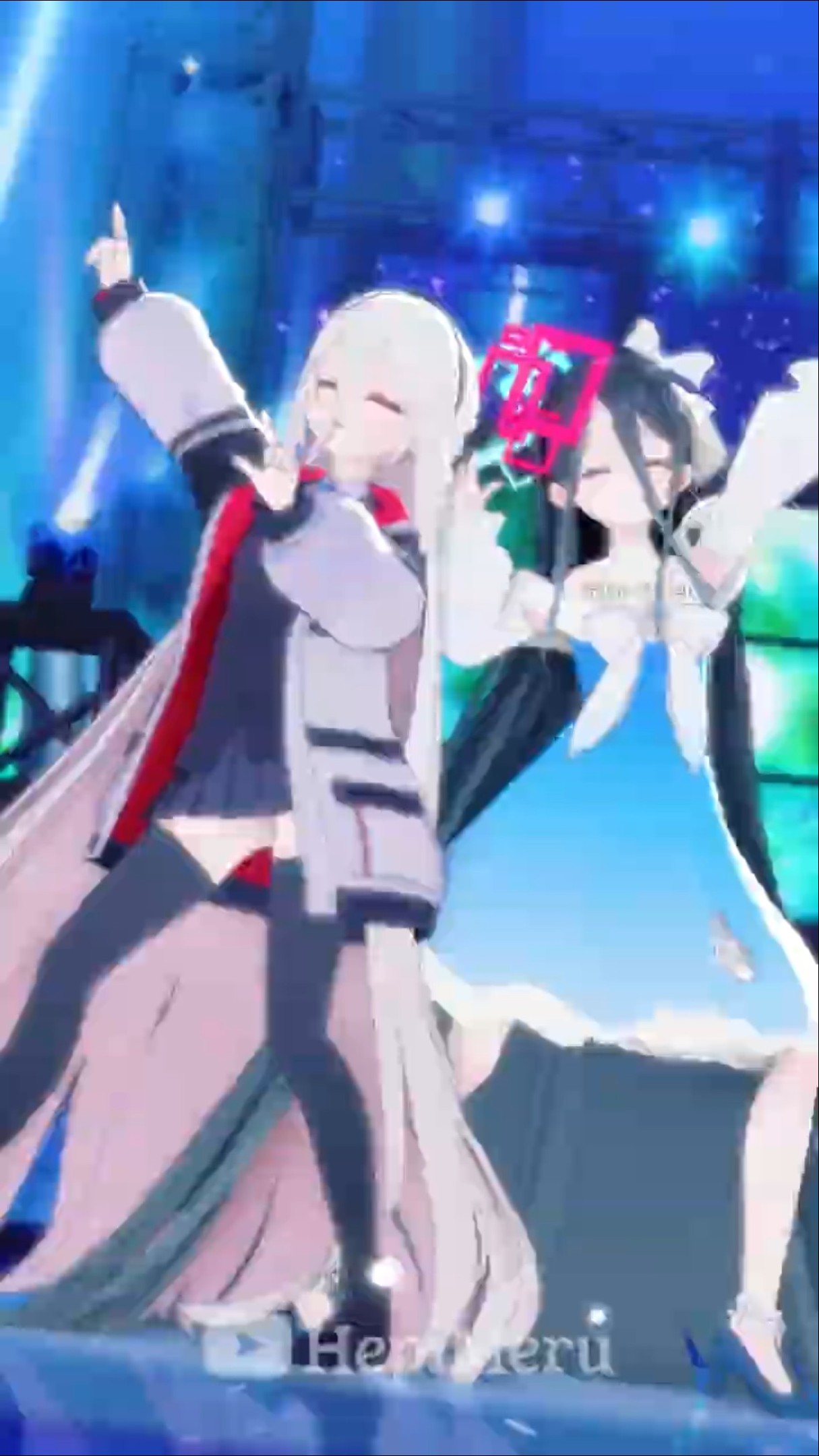 Blue Archive MMD】Chatter Chatter【Key , Alice | ケイ , アリス