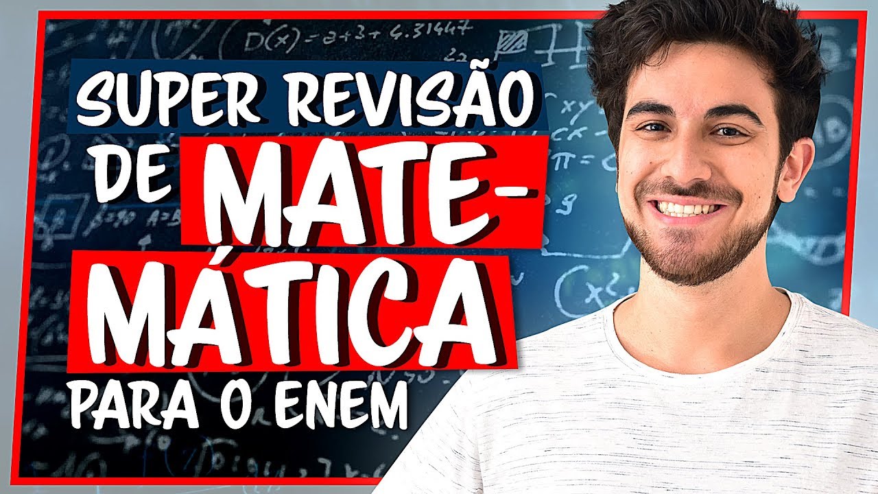 ⭐ O que MAIS CAI em MATEMÁTICA no ENEM: Revisão COMPLETA
