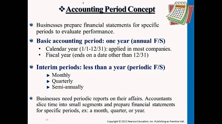 Accounting Period Concept - Professor Victoria Chiu